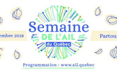 Dévoilement de la programmation de la toute première Semaine de l’ail du Québec